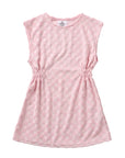 Checker Cover Up Dress / Pink
