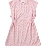 Checker Cover Up Dress / Pink