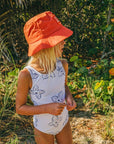 Seaesta Surf x Leah Bradley / Bucket Hat / Tropics Patch