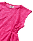 Hibsicus Cover Up Dress / Hot Pink