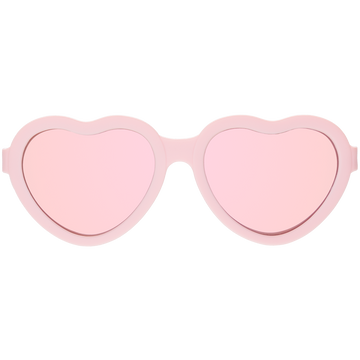 Ballerina Pink Heart | Rose Gold Mirrored Lenses