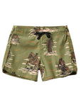 Seaesta Surf Boys Boardshorts – Scallop Retro Flare in Surfing Cowboy Cactus