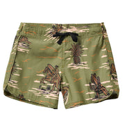 Seaesta Surf Boys Boardshorts – Scallop Retro Flare in Surfing Cowboy Cactus