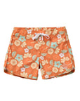 Seaesta Surf x Kelsie Dayna Boys Boardshorts - Scallop Retro Flare in Pua Party