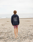 Seaesta Scallop Retro Flare Boardshort / Daisy / Crimson