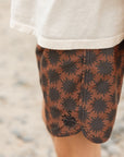 Seaesta Scallop Retro Flare Boardshort / Beams / Bronze