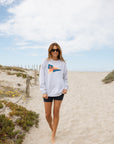 Nautical Flag Crew / Ash / Youth + Adult