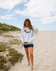 Nautical Flag Crew / Ash / Youth + Adult