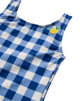 Seaside Gingham / One Piece Swimsuit / Lemon