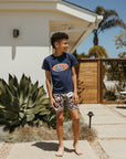 Seaesta Fuel Tee / Youth / Navy Blue