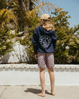 Shoreline Hoodie / Youth / Navy Blue
