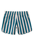 Seaesta Scallop Retro Flare Boardshort / Cabana Stripe / Charleston