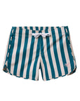 Seaesta Scallop Retro Flare Boardshort / Cabana Stripe / Charleston