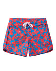 Seaesta Scallop Retro Flare Boardshort / Daisy / Crimson