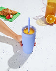 Insulated Tumbler With Straw Lid