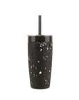Insulated Tumbler With Straw Lid
