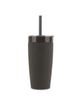Insulated Tumbler With Straw Lid