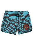 Seaesta Surf Boys Boardshorts – Scallop Retro Flare in Hazy Daze Turquoise