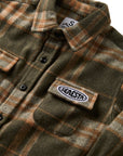 Patch Flannel Shirt / Youth / Emerald