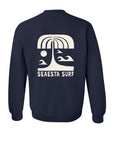 Navy Palm Crew Sweatshirt / Youth
