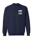 Navy Palm Crew Sweatshirt / Youth