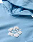 Coast Puff Print Hoodie / Youth / Sky Blue