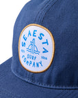 Shoreline Patch Snapback Hat / Navy Blue