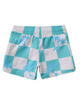 Seaesta Scallop Retro Flare Boardshort / Tropical / Denim