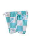 Seaesta Scallop Retro Flare Boardshort / Tropical / Denim