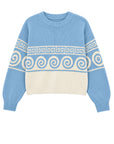 Wave Sweater / Blue