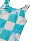 Tropical / Swimsuit / Denim