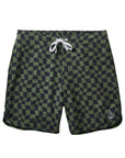 Men's Boardshorts / Wavy Checks Pine