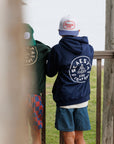 Shoreline Hoodie / Youth / Navy Blue