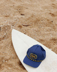 Rodeo Patch Snapback Hat / Navy