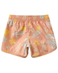 Seaesta Surf x SpongeBob® Boys Boardshorts – Scallop Retro Flare in Go With The Flow Peach