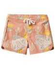 Seaesta Surf x SpongeBob® Boys Boardshorts – Scallop Retro Flare in Go With The Flow Peach