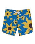 Seaesta Surf Boys Boardshorts – Scallop Retro Flare in Sun Daze Yellow