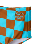 Caribbean Checks / Sport Two Piece Swimsuit