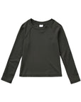Youth Rashguard / Charcoal