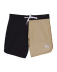 Seaesta Surf Boys Boardshorts – Scallop Retro Flare in Color Block Sand