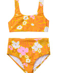 Fleurs / Two Piece Swimsuit / Sunshine