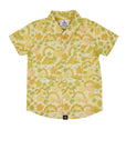 Seaesta Surf x Surfy Birdy Button Up Shirt / Youth / Hibiscus