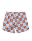 Seaesta Surf x Heather Taylor Home Boardshorts - Scallop Retro Flare in Sky Blue