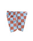 Seaesta Surf x Heather Taylor Home Boardshorts - Scallop Retro Flare in Sky Blue