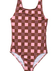 Seaesta Surf x Heather Taylor Home / Gingham Swimsuit / Raspberry