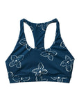 Seaesta Surf x Leah Bradley / Women's Sports Bra / Floral