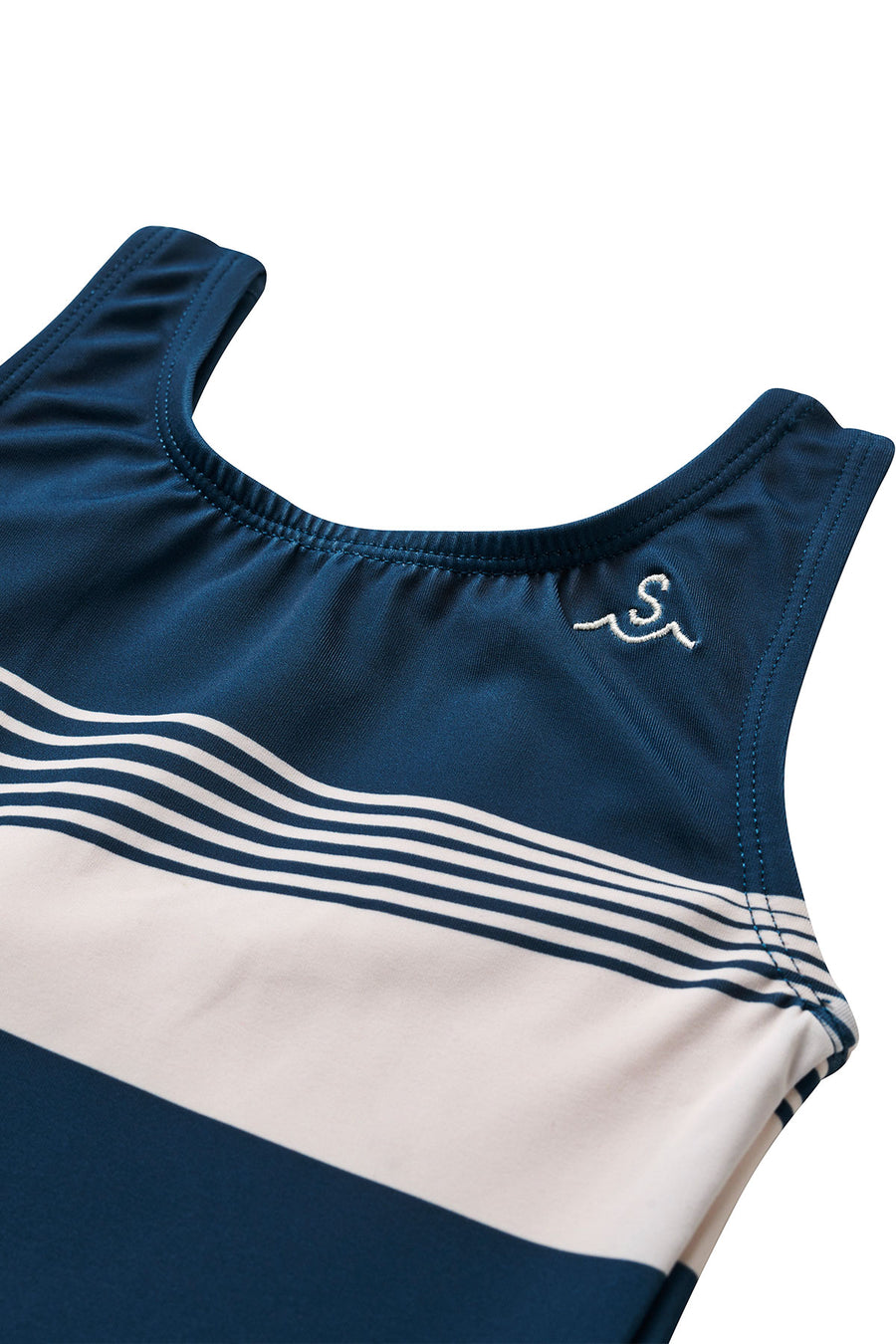 Seaesta Surf x Leah Bradley / Zippy Stripe Swimsuit