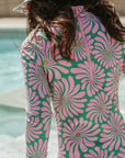 Wavy Floral / Azalea / Bucket Hat