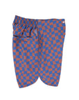 Men's Boardshorts / Wavy Checks Navy