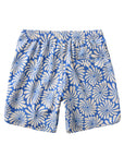 Men's Boardshorts / Wavy Floral / Navy